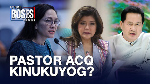 Pastor Apollo, kinukuyog? Sabay-sabay na pagkakaso, nakapagtataka —Sen. Imee Marcos