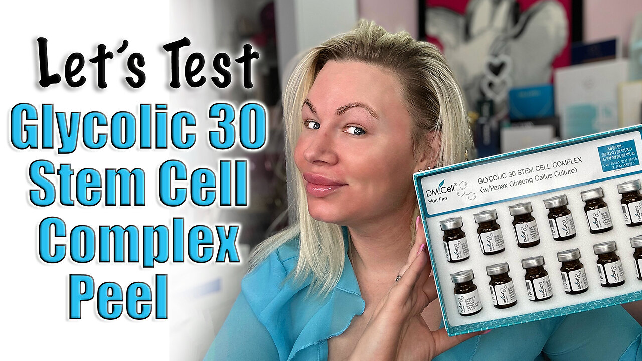 Let's TEST Glycolic 30 Stem Cell Complex Peel, AceCosm | Code Jessica10 saves Money Approved Vendors