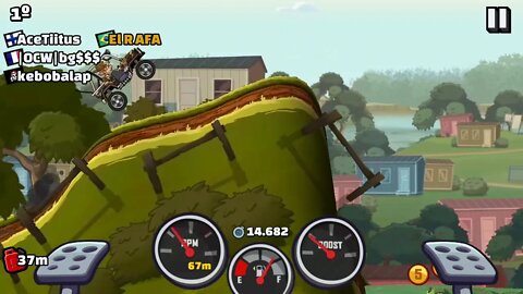 #hillclimbracing2 #corrida ENTRE NA EQUIPE , NOME OS LEOES !