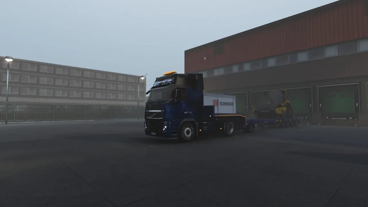 Eurotrucksimulator 2. Mit dem LKW durch Europa Auf der Pro Mod mit guter Musik.