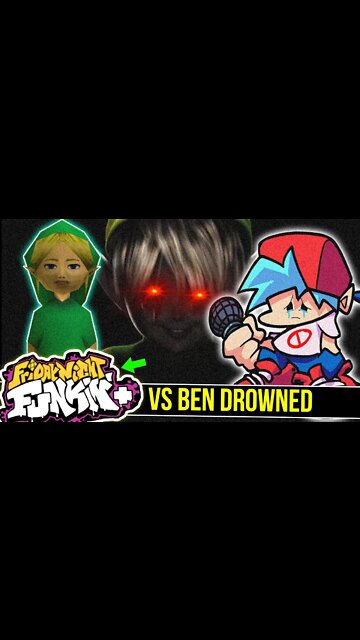 TERROR de Zelda Majoras Mask no Friday Night Funkin | VS Ben Drowned #shorts