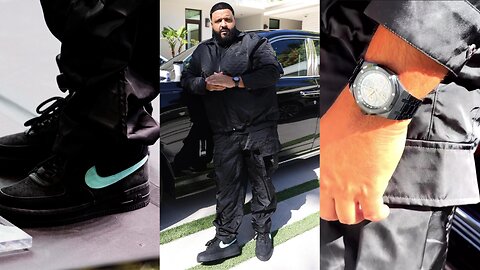 DJ Khaled Shows Off His Bling and Kicks Collection: Tiffany & Co x Nike Air Force 1s!