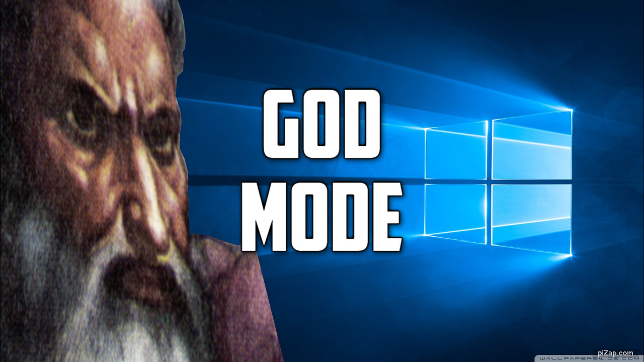 God Mode For Windows / 1 Minute Tech Tips