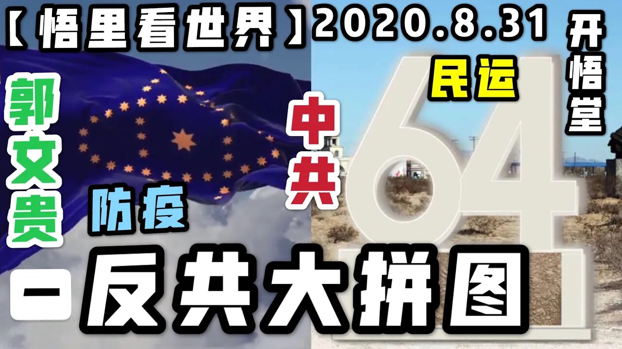 【悟里看世界】（一）2020.8.31反共大拼图/开悟堂