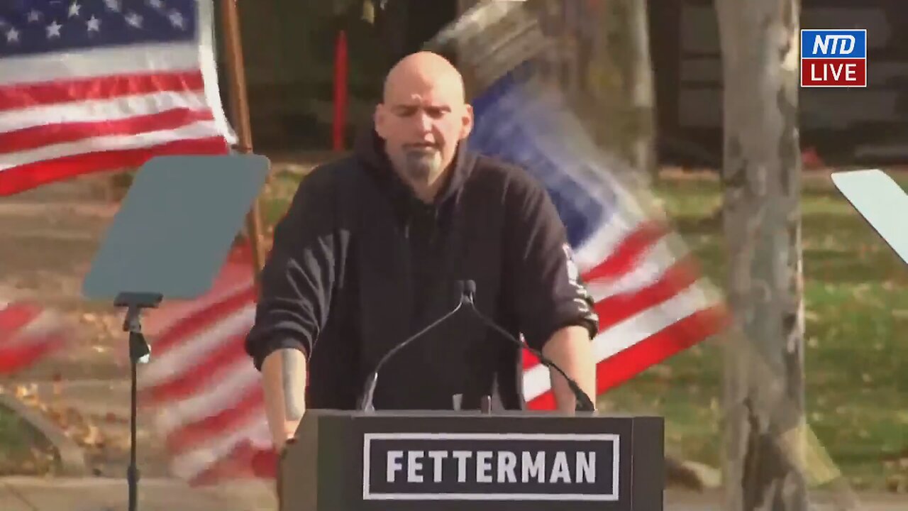 God Responds to Fetterman's Obama Introduction