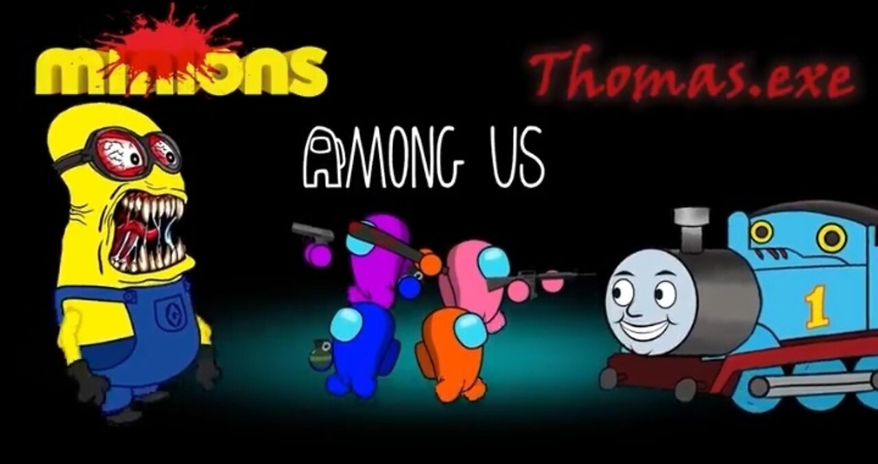 Among us vs Thomas Fight - Animation Among us