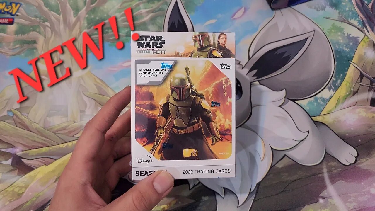 2022 Topps: Star Wars The Book of Boba Fett Opening. DOPE PATCH!!