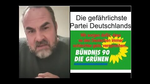 Irrsinnige grüne Träumereien gepaart mit Ahnung von nix! - Carsten Stahl attackiert die grüne Sekte!