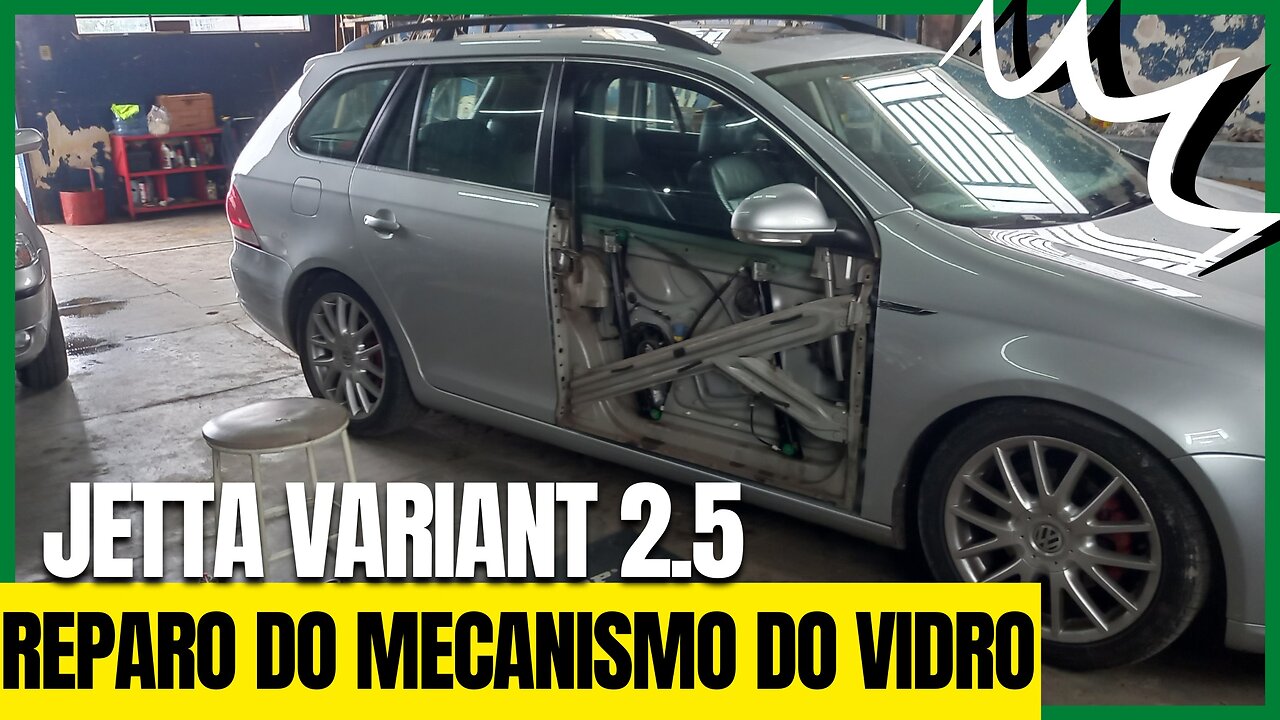 Arrumando a Maquina do Vidro Eletrica do VW Jetta Variant 2.5