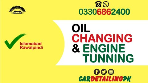 We Provide Car Engine Tuning At Your Home In Islamabad & Rawalpindi | Car Detailing