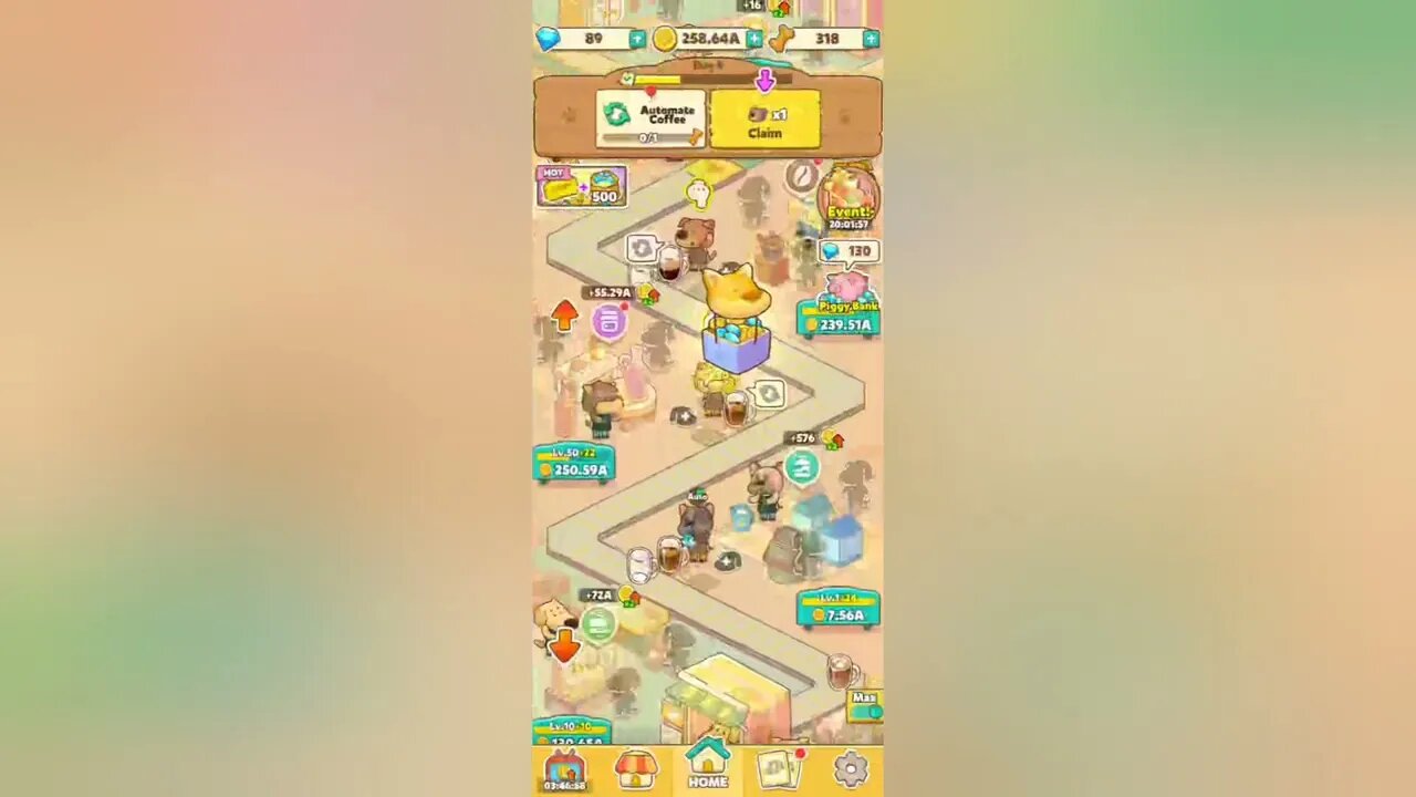 Dog Cafe Tycoon Gameplay