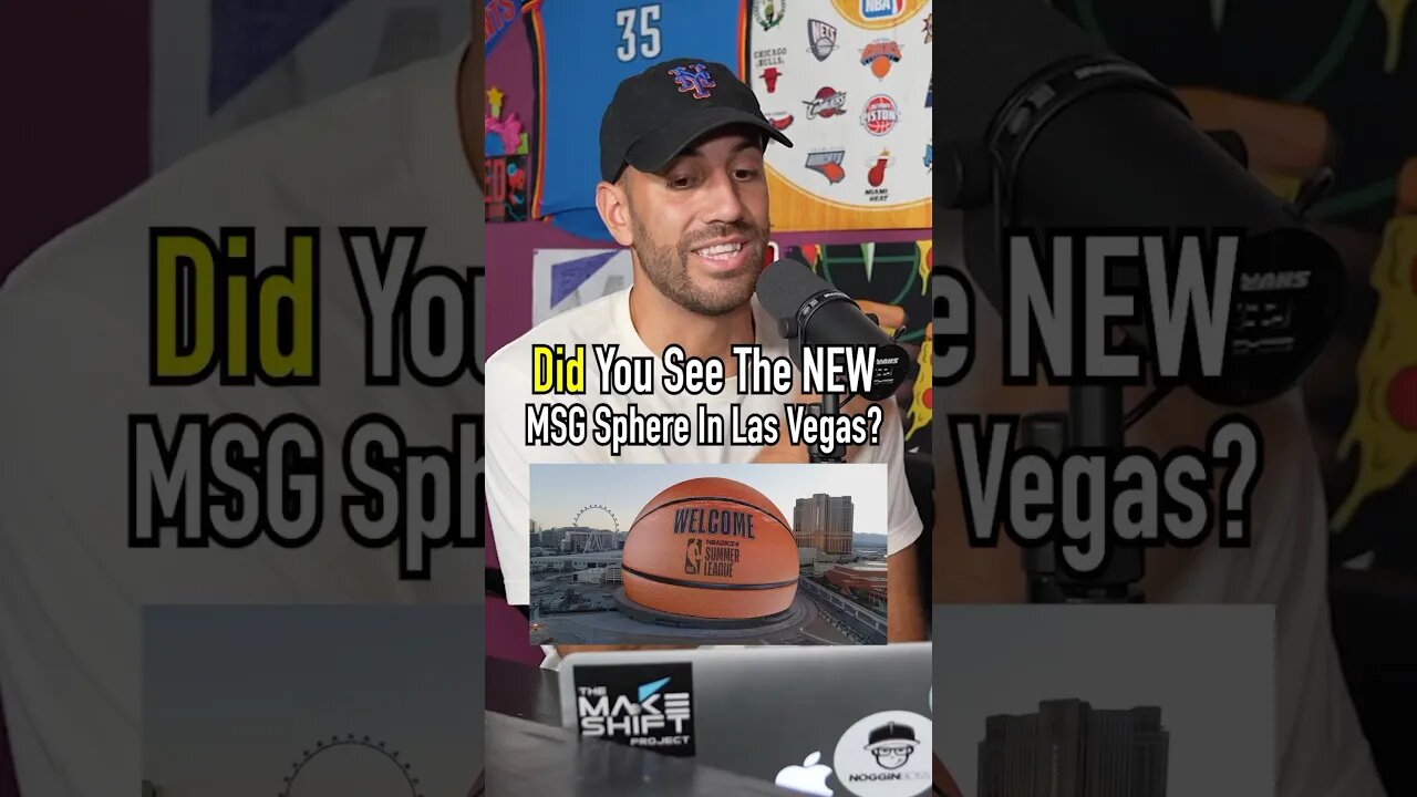THE NEW MSG SPHERE IS INSANE!! #shorts #msg #lasvegas #landmark #tourist #travel #msgsphere