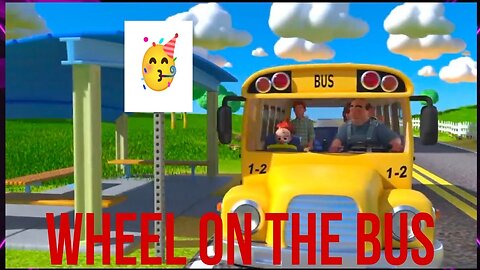 Wheels on the Bus | CoComelon Nursery Rhymes & Kids Songs