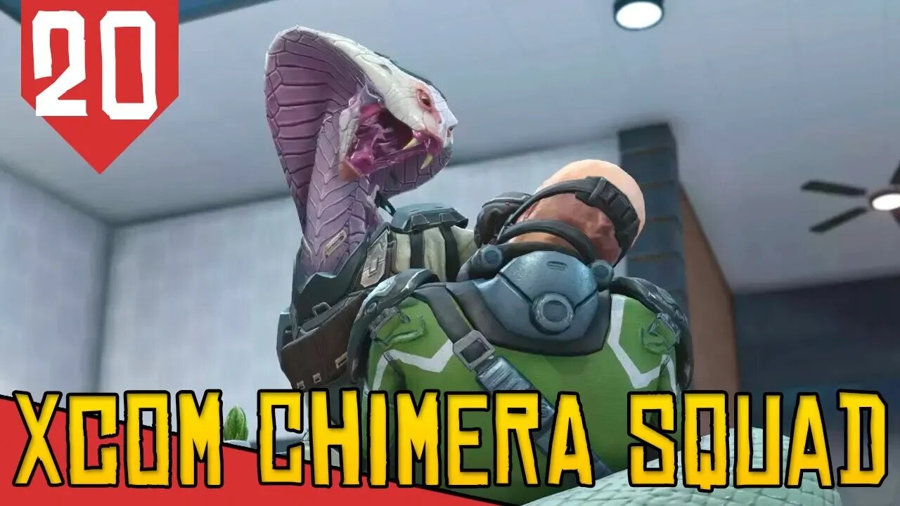 Shenanigans com a LINGUA DA COBRA - XCOM Chimera Squad #20 [Série Gameplay Português PT-BR]