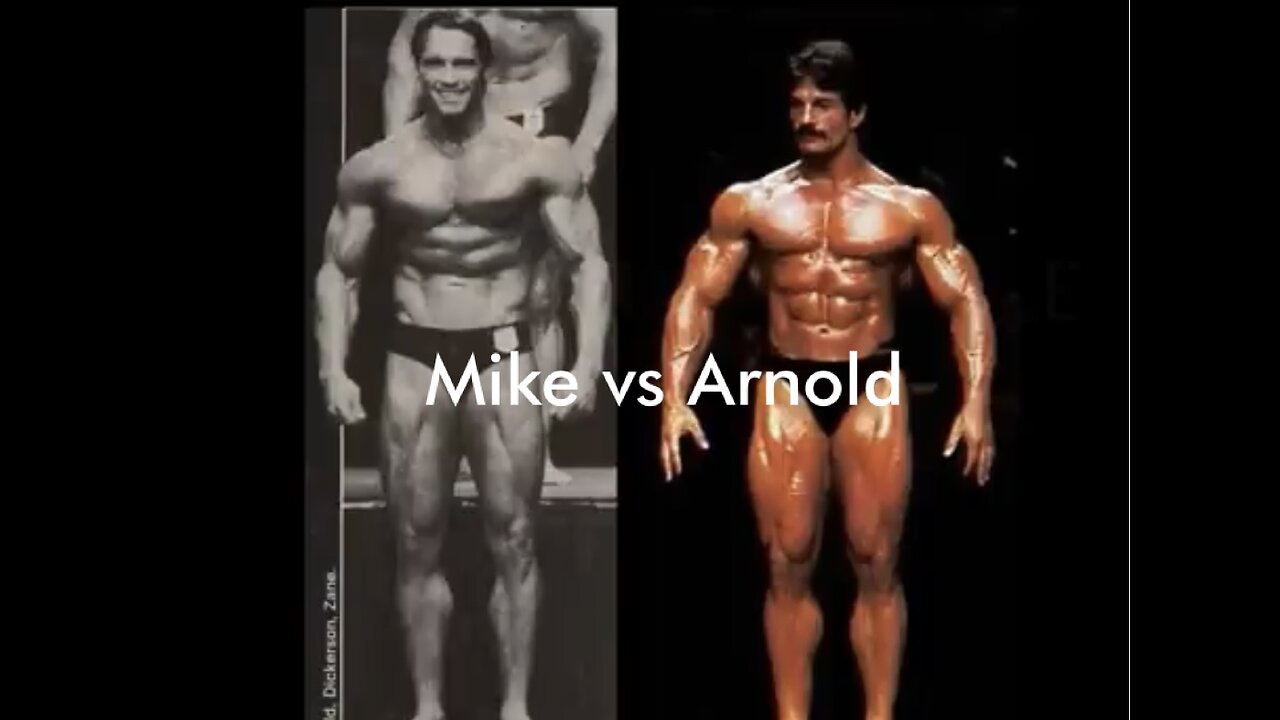 "Clash of Titans: Mike Mentzer vs Arnold Schwarzenegger - Ultimate Bodybuilding Showdown!"