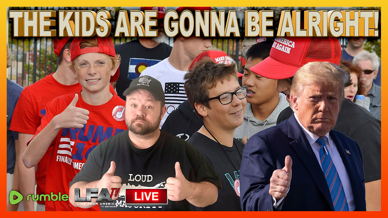 TRUMP NOW LEADING WITH YOUNG PEOPLE IN NEW POLL | LOUD MAJORITY 6.17.24 1pm EST