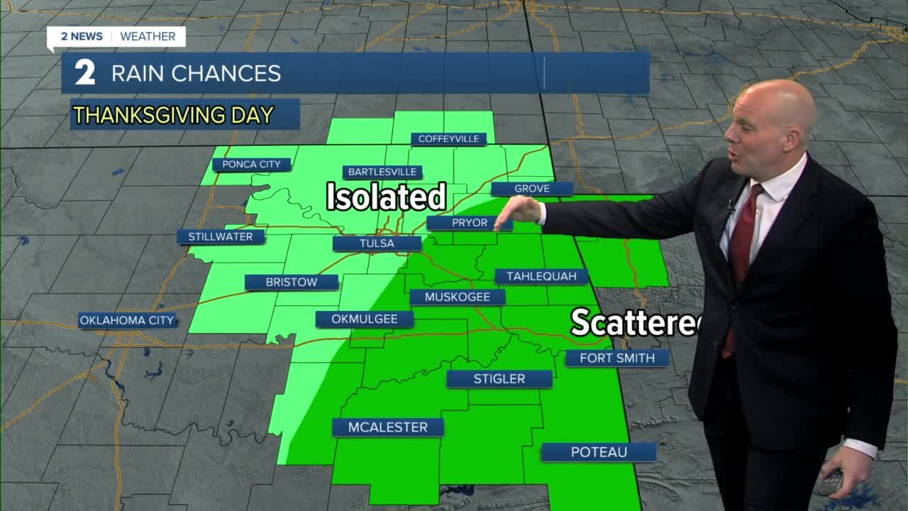 Tuesday will be the nicest of the week