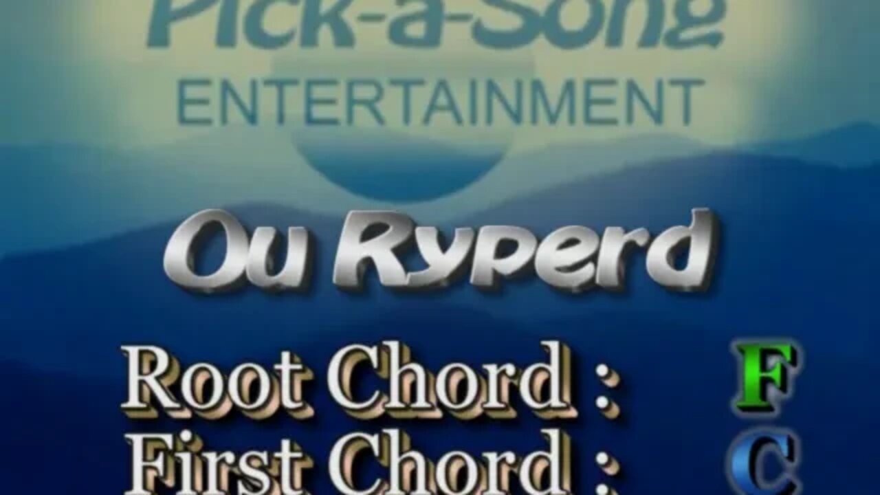 Ryperd - Afrikaans karaoke with chords