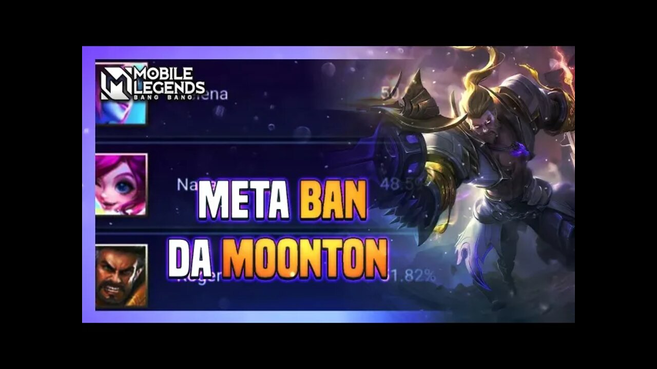 Esse É o Meta Ban OFICIAL da MOONTON | Fevereiro 2022 | Mobile Legends