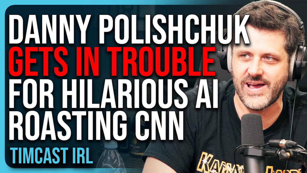 Danny Polishchuk GETS IN TROUBLE For Hilarious AI Roasting CNN & Jake Tapper