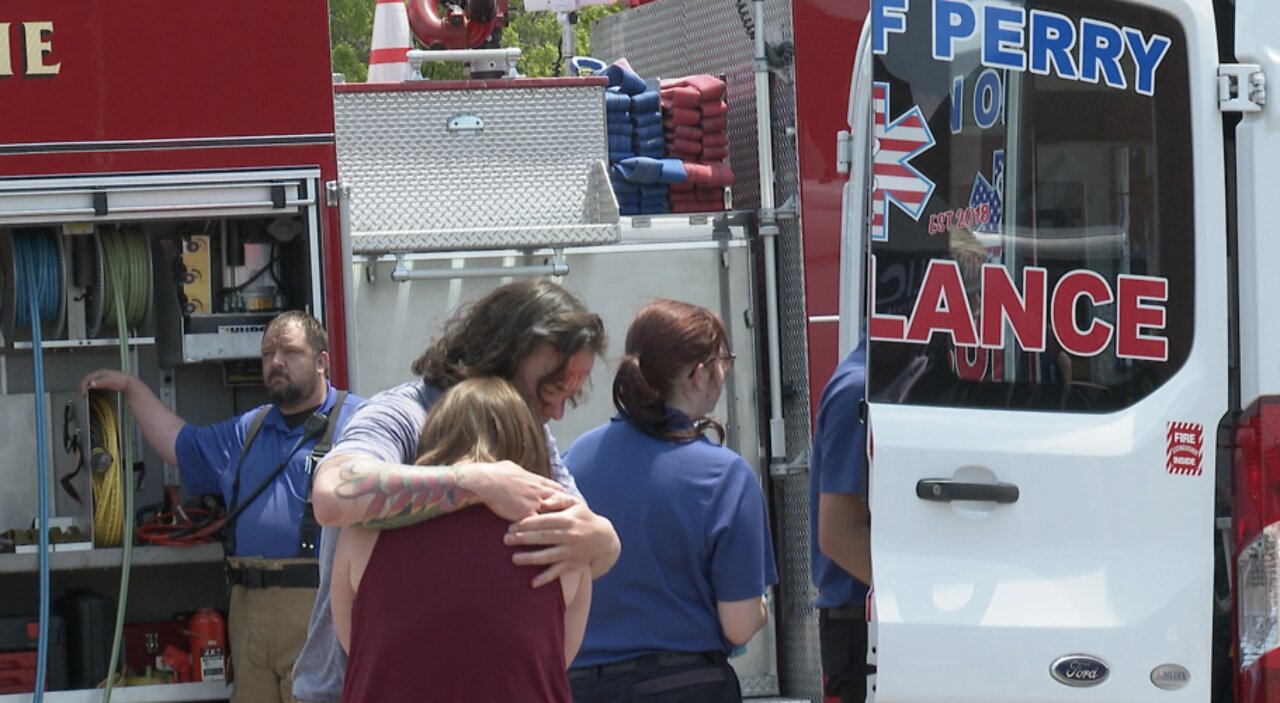 '100 Deadliest Days:' Perry High School students experience car crash simulation