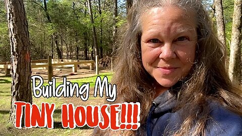 Live at 5 with MamaV | Woman Builds, Tiny House, Alone in the Woods