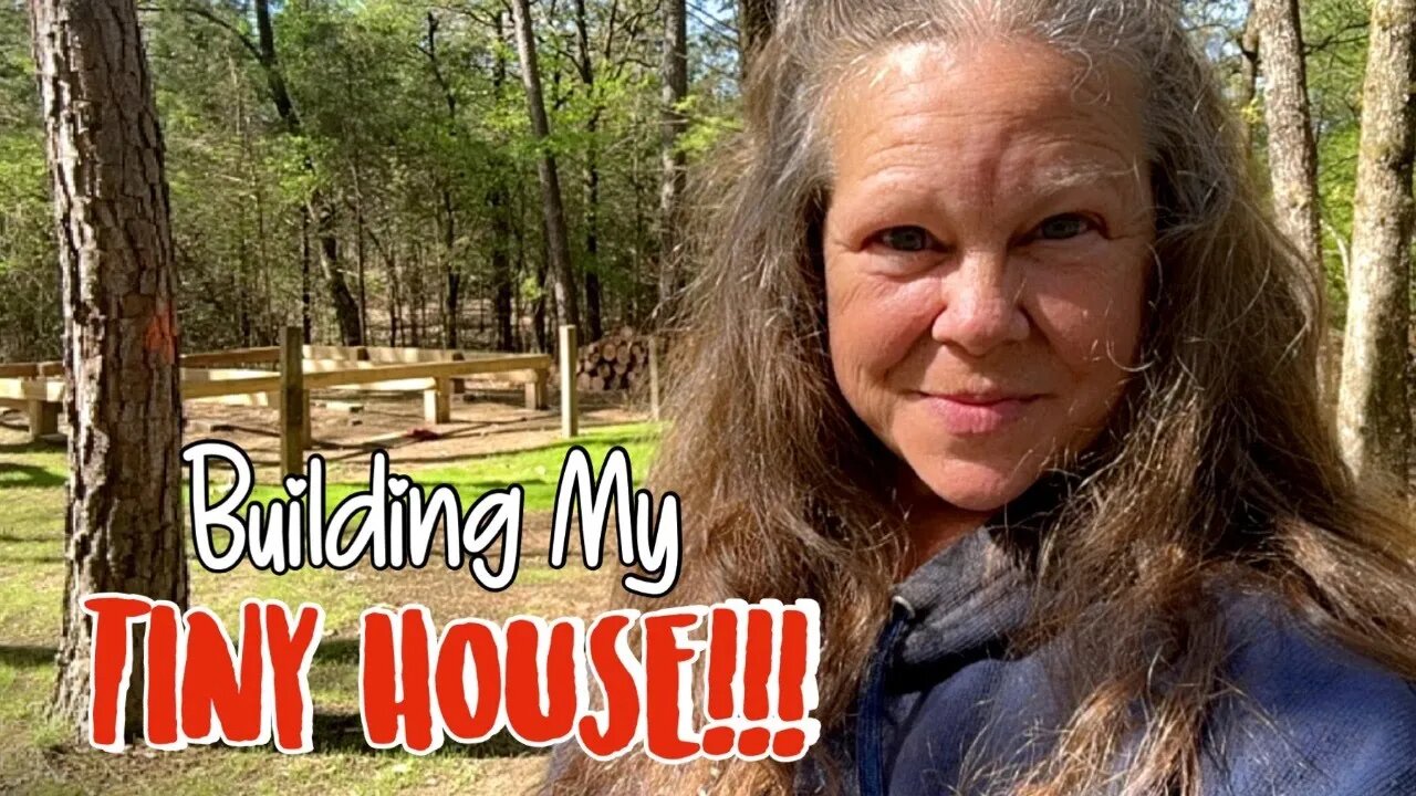 Live at 5 with MamaV | Woman Builds, Tiny House, Alone in the Woods