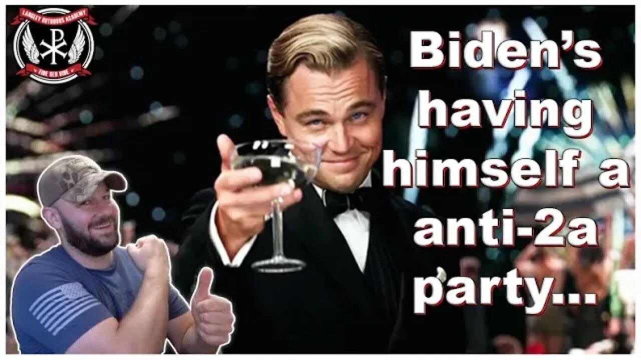 Biden’s got himself an anti-gun party scheduled… What could go wrong for the 2nd Amendment?…