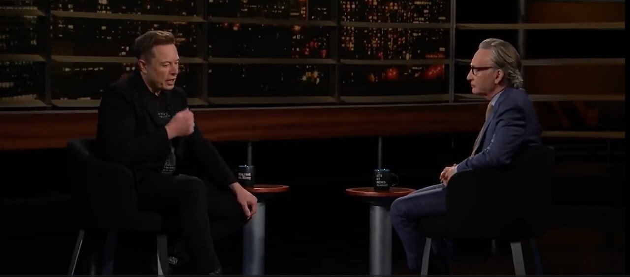 Elon Musk with Bill Maher - Full Interview