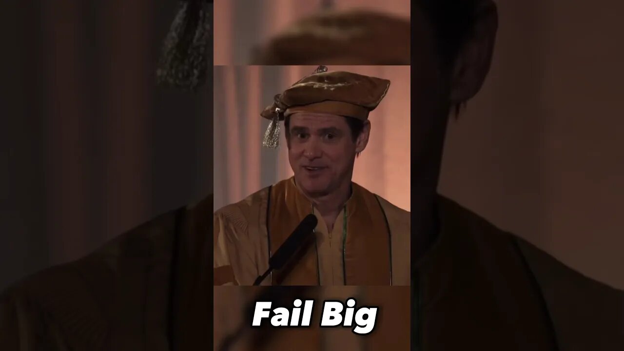 FAIL BIG. Today is the beginning of the rest of your life. #denzelwashington #jimcarrey #motivation