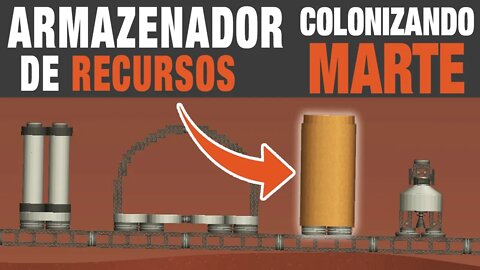 O Armazenador de Recursos | #10 | Colonizando Marte | Spaceflight Simulator