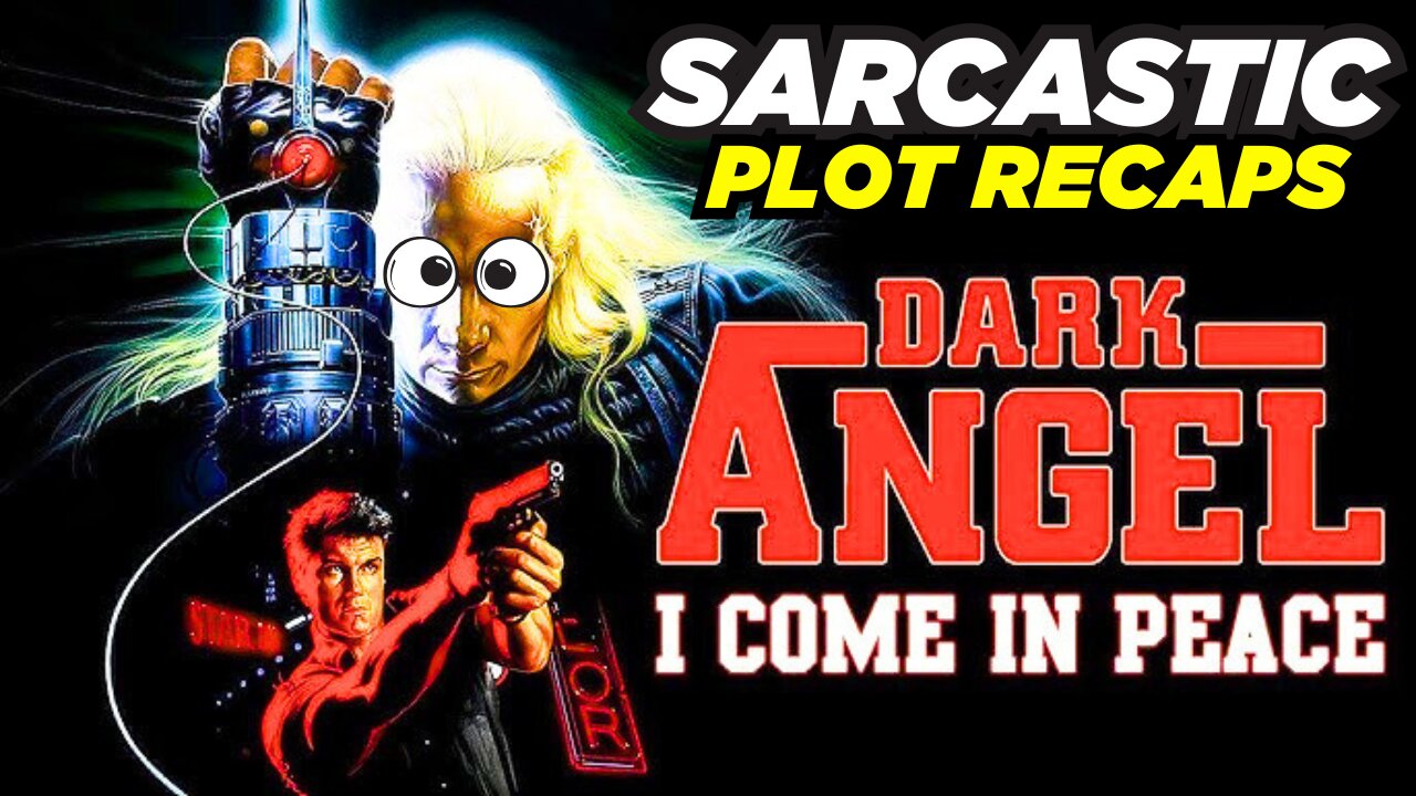 “I Cum in Peas!” Dolph Lundgren Battles Perverted Aliens in 1990's “Dark Angel” | A Comedy Recap