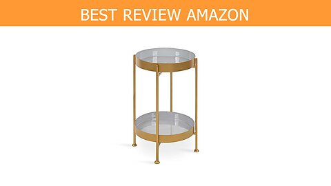 Kate Laurel Two Tiered Metal 15x15x24 Review