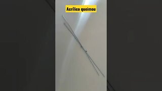 Acrílico da Samsung 58 queimou, eu faço isso (Veja)