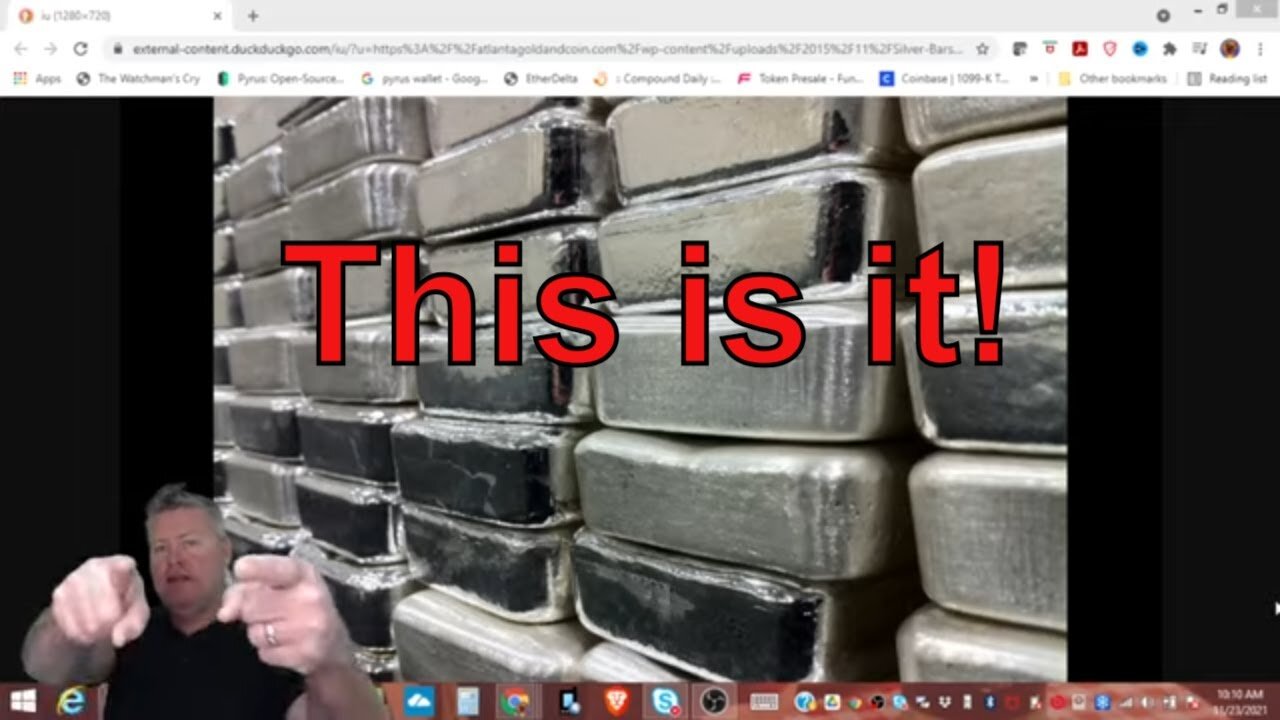 Silver down big & History about to be made w/ Wall Street Silver (#EconomicBerlinWall)