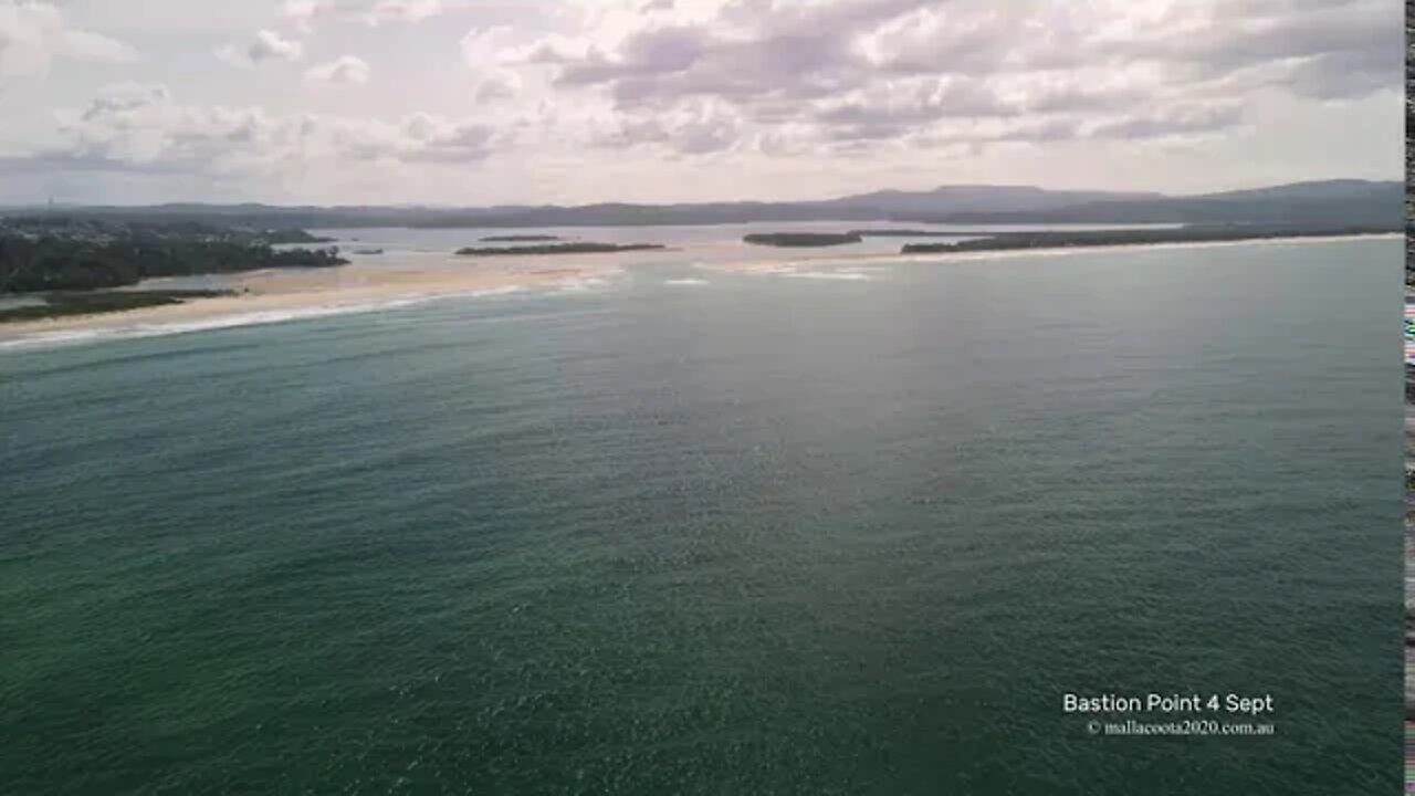 Bastion Point Drone Video 4k 60fps 4th Sept 2020