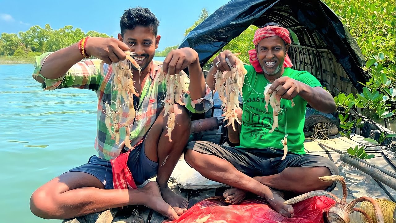 Today we gave barashi with new type of char due to less char in Sundarban river