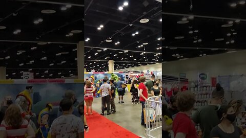 MegaCon Entrance Day 1 - August 2021 Orlando FL! #shorts