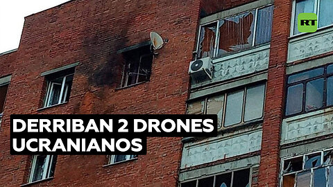 Derriban 2 drones ucranianos sobre 2 provincias rusas