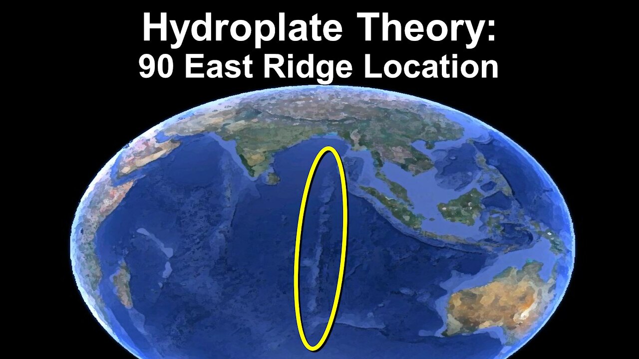 Hydroplate Theory: The 90 East Ridge Location