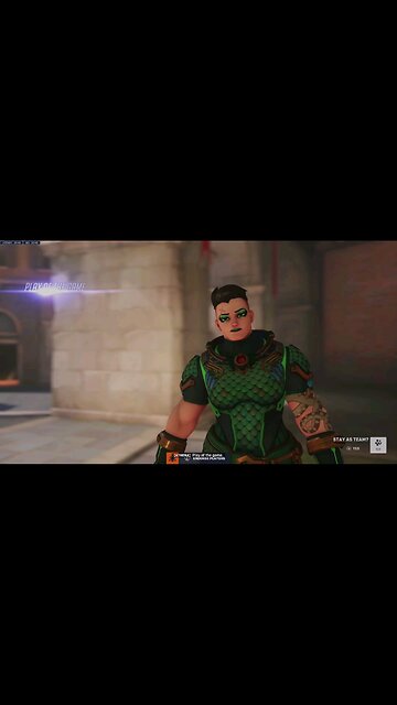 The wall breaks from Zarya's Lazer Beams