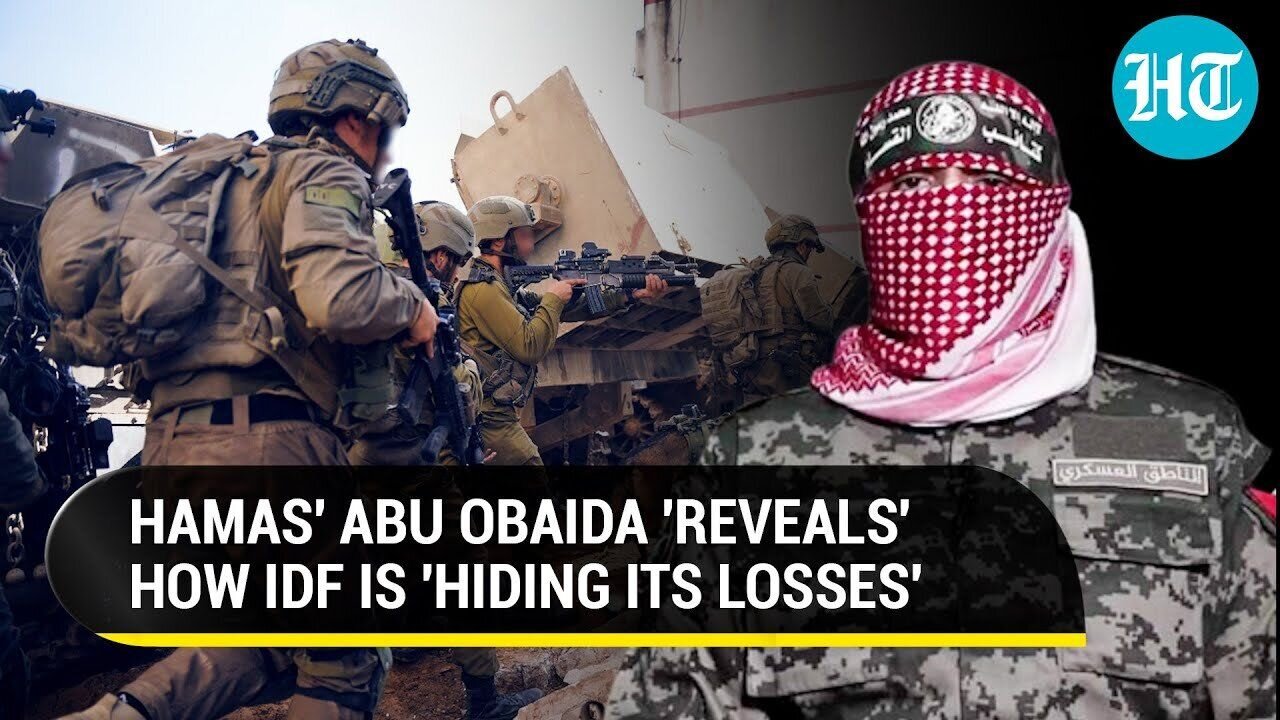 'Israeli Troops Pleaded...': Abu Obaida's Stunning Claim Amid Hamas-IDF Gaza Clash