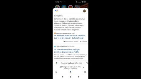 ME INDIQUE UM FILME DE FICÇÃO CIENTÍFICA