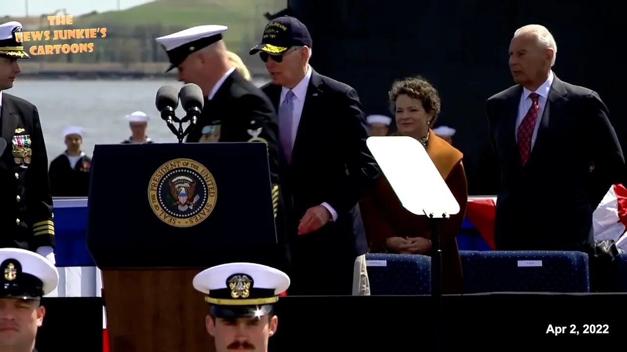 Biden and Jill: “Exciting” moments of the event.