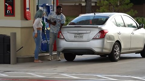 Gold Digger Prank ⛈️🌀(She looks like Storm!!)
