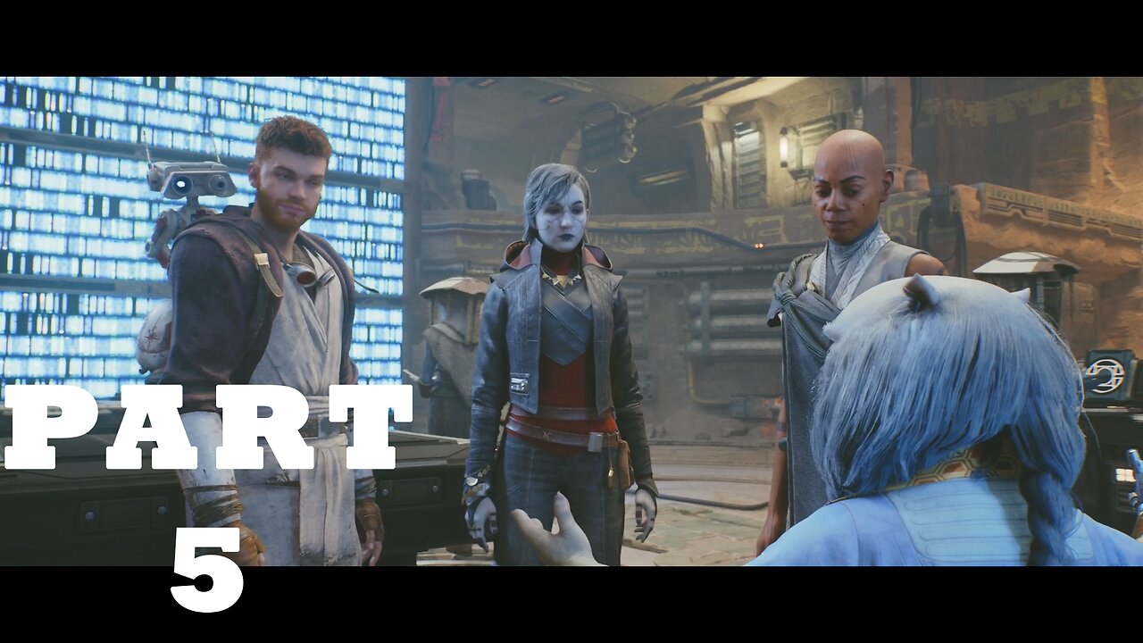 Star Wars Jedi: Survivor -Walkthrough Gameplay Part 5- Meet Cere On Jedha, Cere, Merrin, Eno Cordova