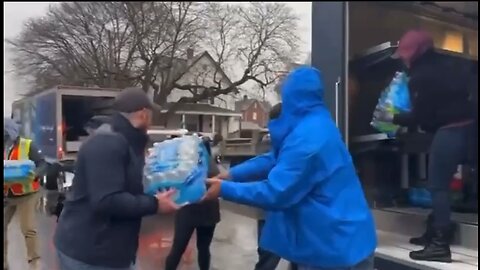 Trump brought the goods to the people of East Palestine, Ohio.