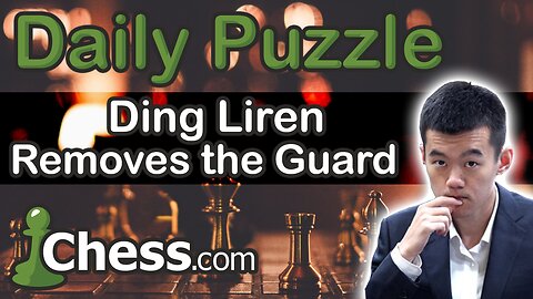 Ding Liren Removes the Guard!!