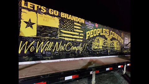 Update #ThePeoplesConvoy March 2nd Break /Rally