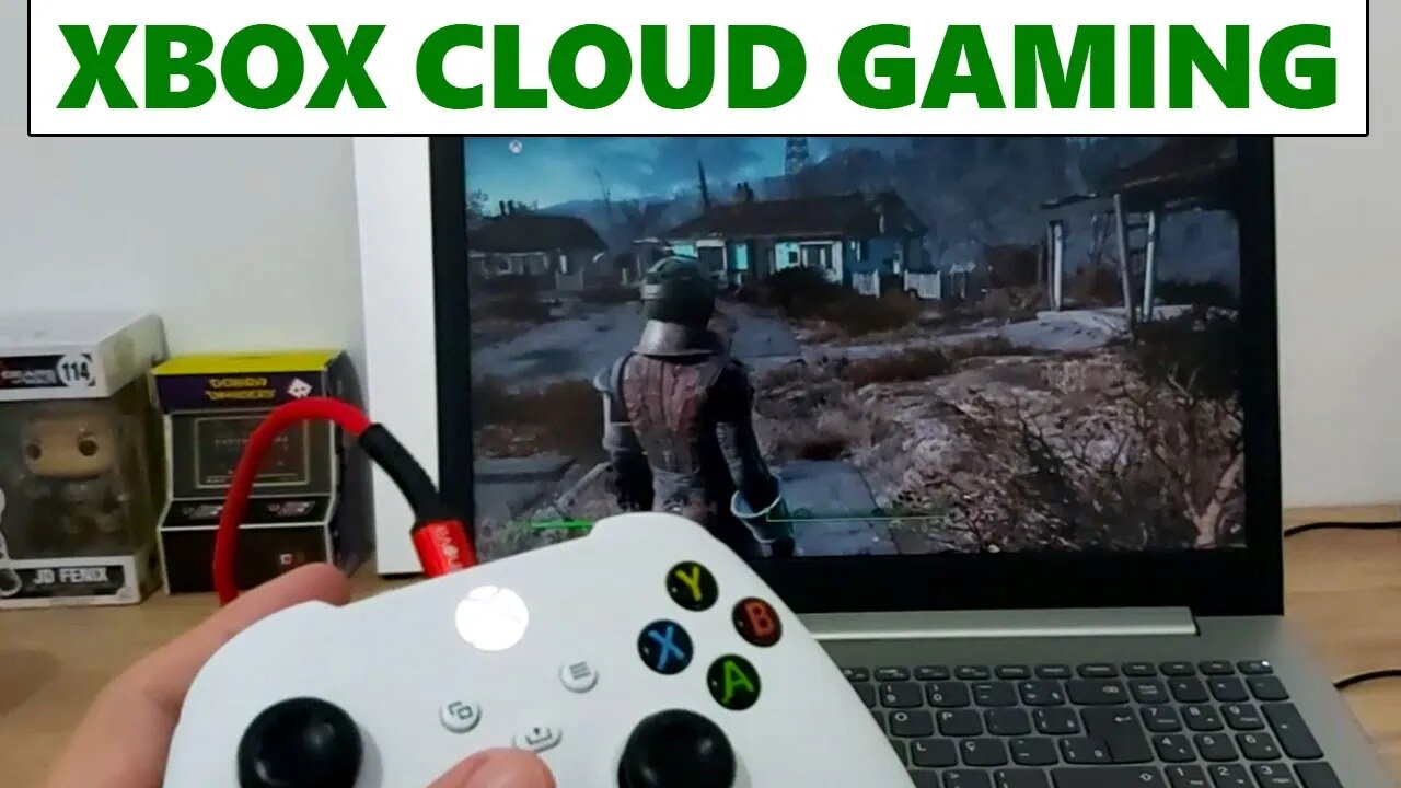 Testando o Xbox Cloud Gaming no Notebook | Fallout 4 Gameplay